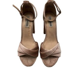 Steve Madden Velvet Heels